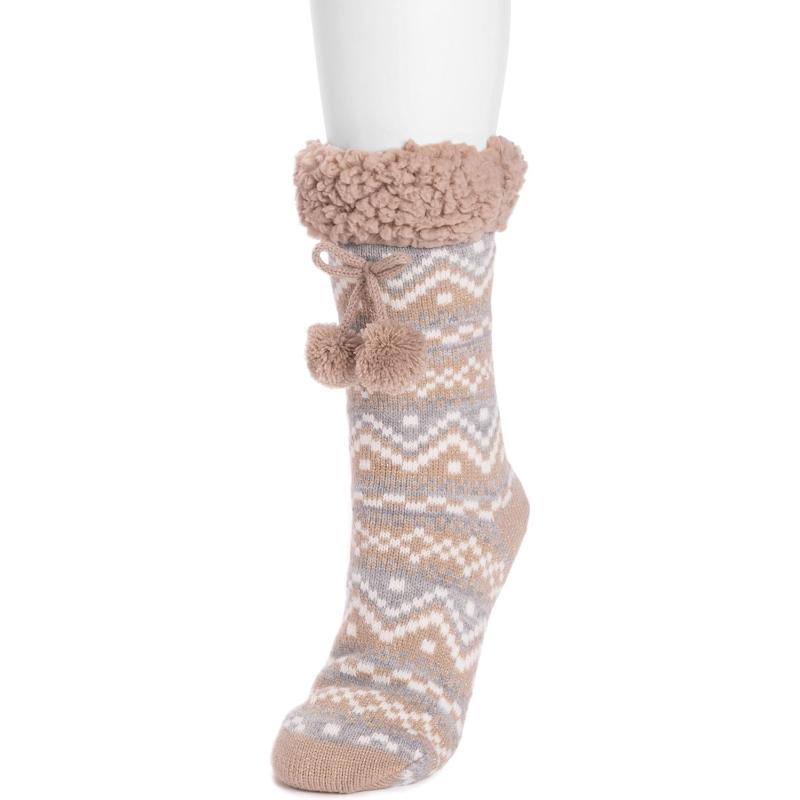 Muk Luks Women's Moisturized And Infused Ballerina Slipper Sock